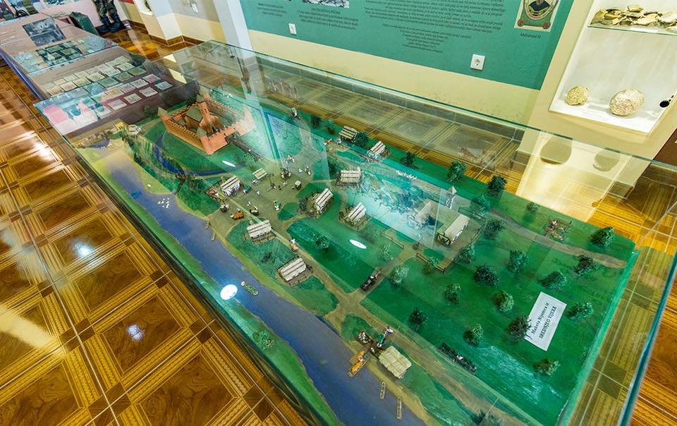 Maketa srednjovjekovnih Nijemaca koju je izradio Josip Belajević. FOTO: Općina Nijemci, nijemci.hr