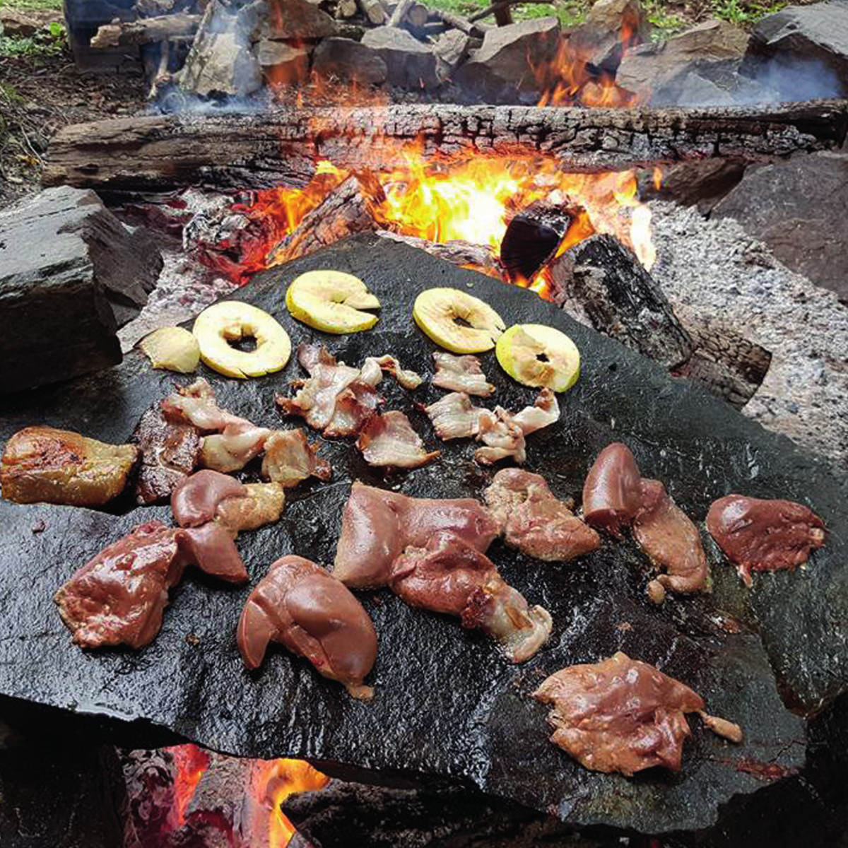 Izbor namirnica i pribora korištenog za pripremu jela iz kuharice FOTO: Stjepan Marinković, Arheološki muzej Zagreb