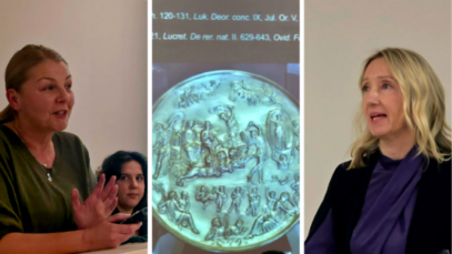 Panel „Iza lica i vremena: povijesni razvitak maškara“, u organizaciji studenata ISHA-e Zagreb i KSEKA-e. 24.02.2026. FOTO: MBT