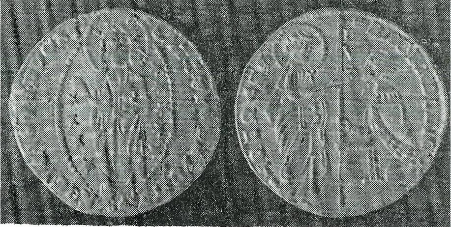 Zlatni novčić pronađen na lokalitetu Zidine. Izvor: Denisov geo kutak, denissinger.wordpress.com