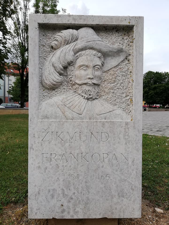 Žikmund Frankopan, Gačanski park memorije Otočac. FOTO: Darko Antolković 