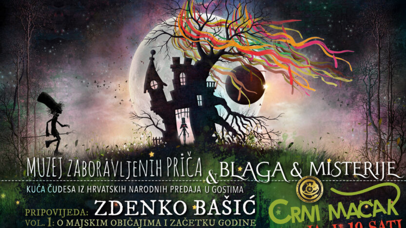 Najavni letak Večeri Blaga & misterija potpisuje Zdenko Bašić