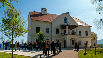Predstavljanje cjelovite i energetske obnove Dvorca umjetnika Oršić - Jakovlje 23.04.2026 Jakovlje FOTO Alen Klimenta / HDLU / Citadela Invicta