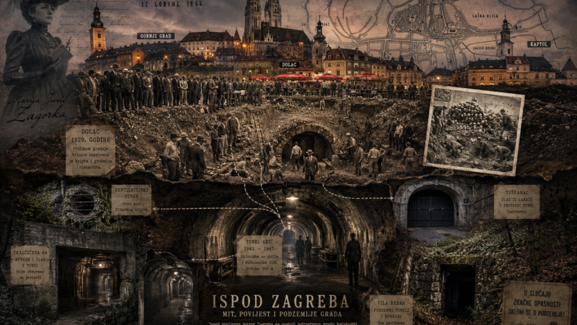 Ilustracija teme je mozaik generiran pomoću AI / Blaga & misterije