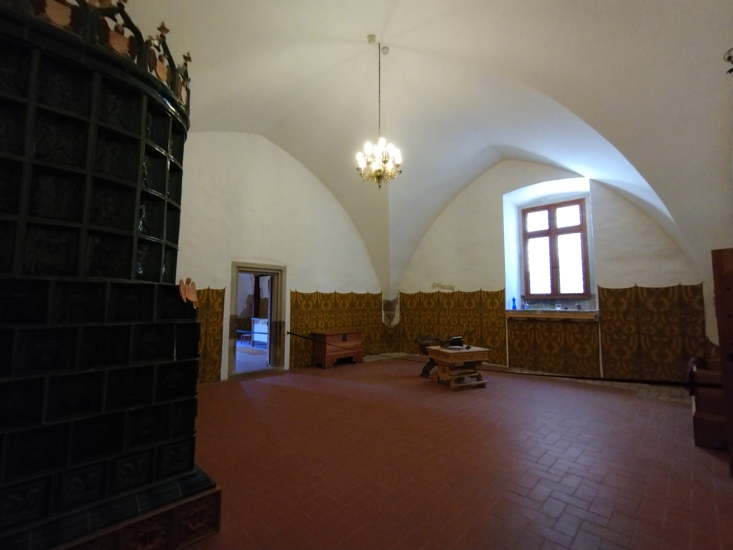 Rekonstruirana radna soba kralja Matije Korvina u kraljevskoj palači u Višegradu. FOTO: Krešimir Regan