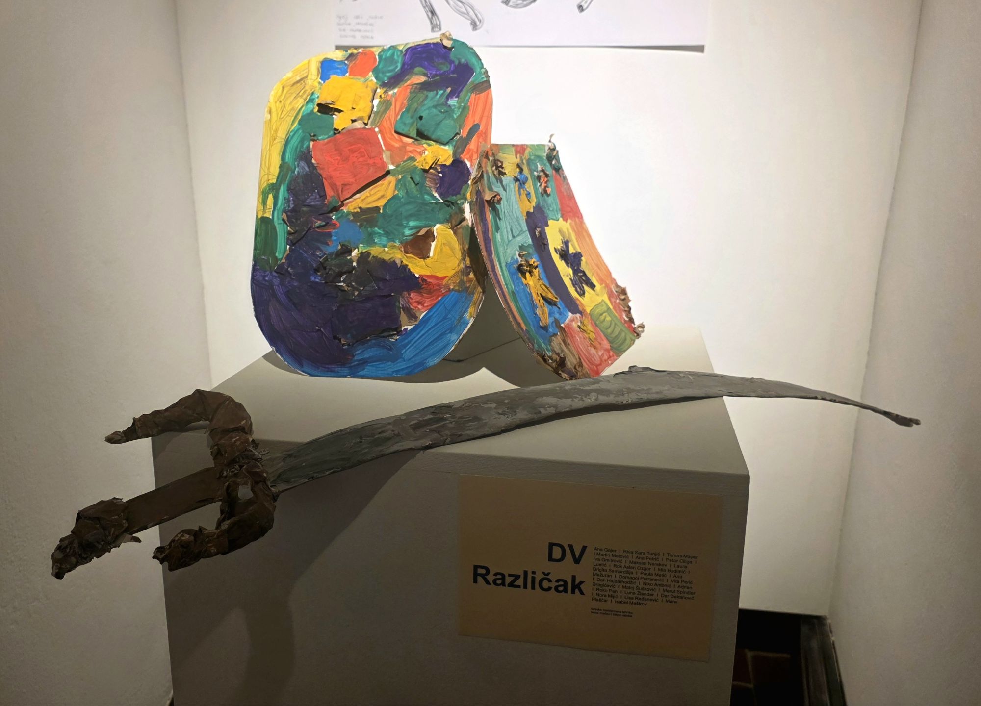 Postav izložbe U početku bijaše crtež, Galerija Klovićevi dvori, FOTO: MBT / Blaga & misterije