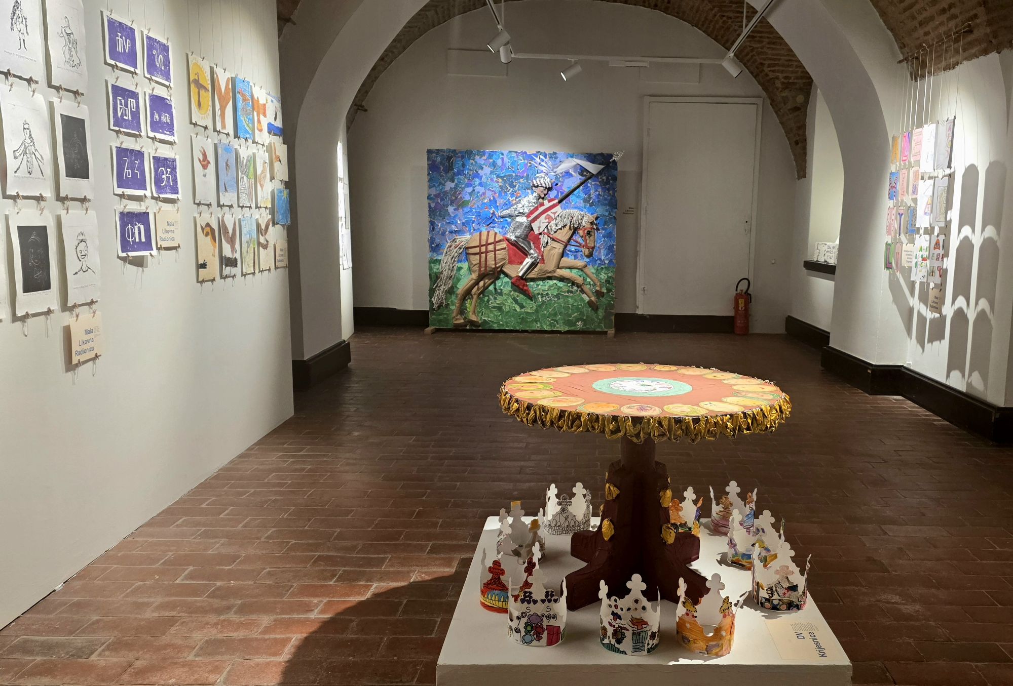 Postav izložbe U početku bijaše crtež, Galerija Klovićevi dvori, FOTO: MBT / Blaga & misterije