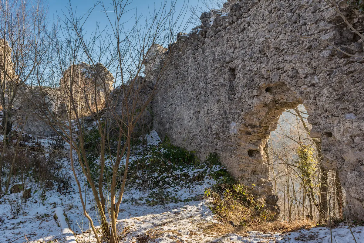 Unutrašnjost Starog grada Lipovca FOTO: Darko Antolković