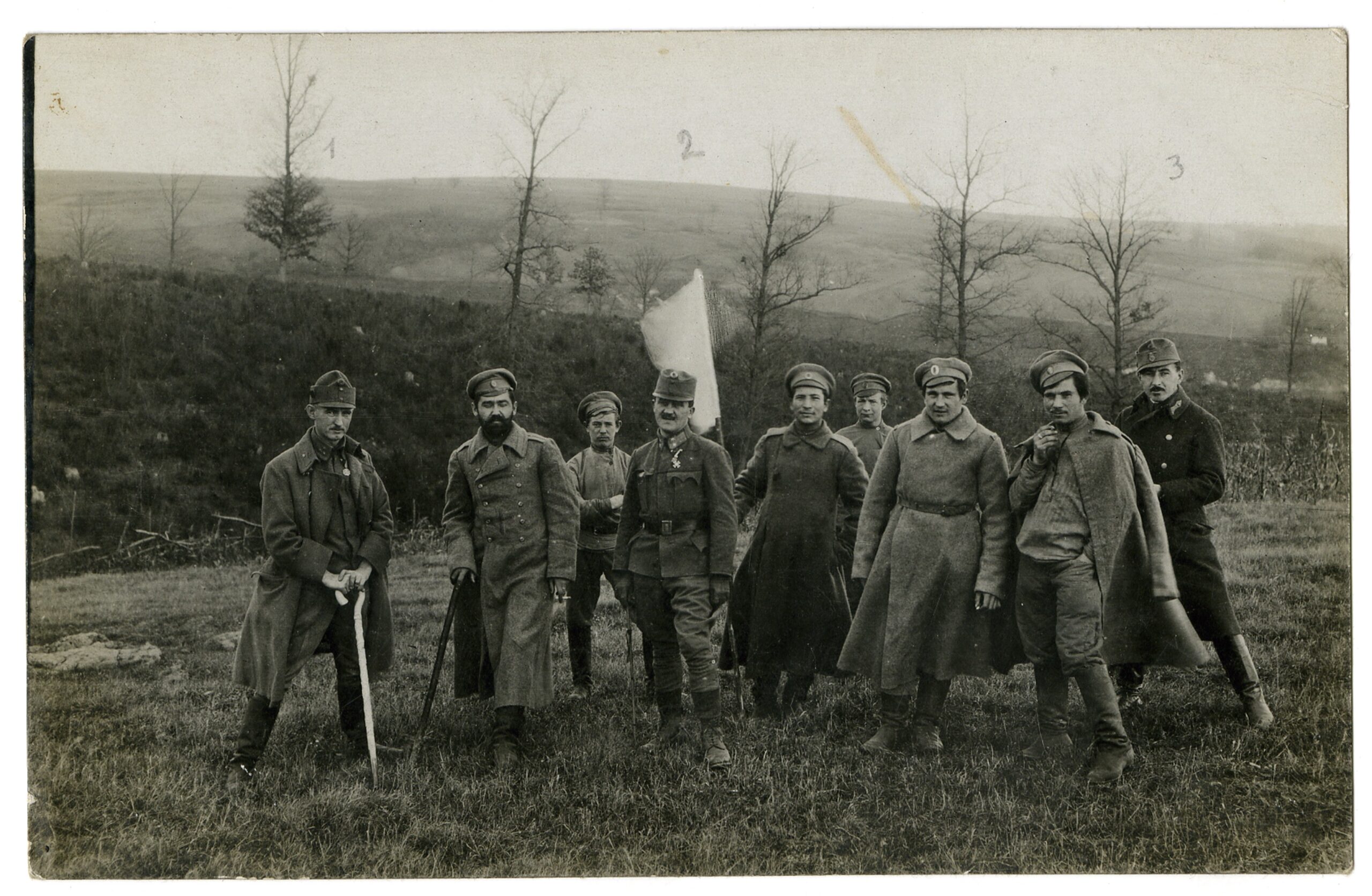 Lokalni pregovori o primirju, 26. domobranska pješačka pukovnija, Besarabija, 3. prosinca 1917. Hrvatski državni arhiv, HR-HDA-1426, br. 3953.