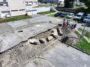 Ostaci zapadne cilindrične kule utvrde Stari grad Pakrac. FOTO: Muzej grada Pakraca
