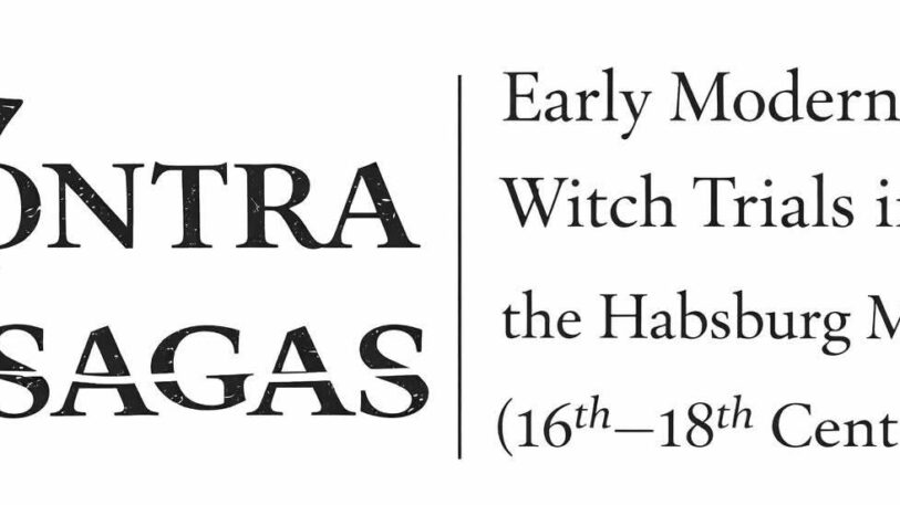 Vizualni identitet međunarodne znanstvene konferencije „CONTRA SAGAS – Early Modern Witch Trials in the Habsburg Monarchy (16th–18th Centuries)”. Izvor: Organizator