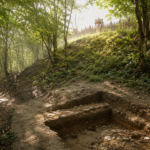 Gradina Slanje – Stari Gradec prostire se na približno 12,5 hektara, a njezini zemljani bedemi na pojedinim mjestima dosežu visinu od 14 metara. FOTO Varaždinska županija