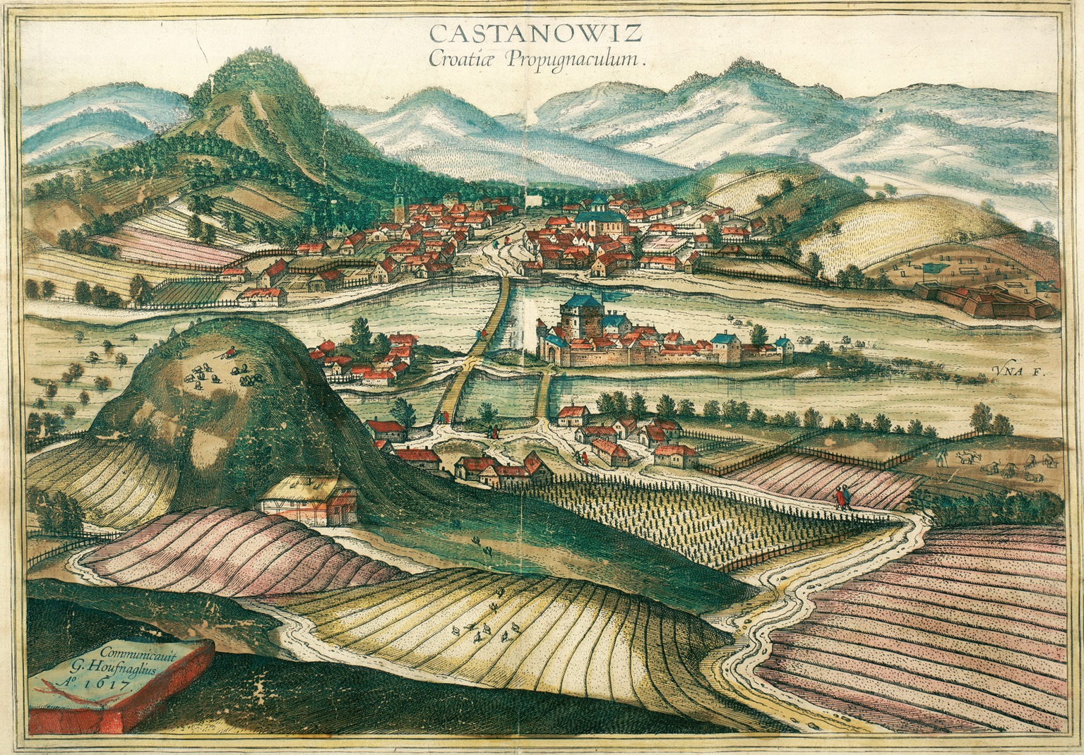 Kostajnica 1617. godine. FOTO: wikipedia.org 