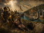 Sveti Pavao, brodolom i zagonetka antičke Melite. Ilustracija povezuje mljetski krajolik, rimske pomorske putove, Pavlovu špilju, lokalnu predaju i arheološke tragove koji Mljet vraćaju u raspravu o mjestu brodoloma opisanog u Djelima apostolskim. ILUSTRACIJA: Blaga & misterije / AI