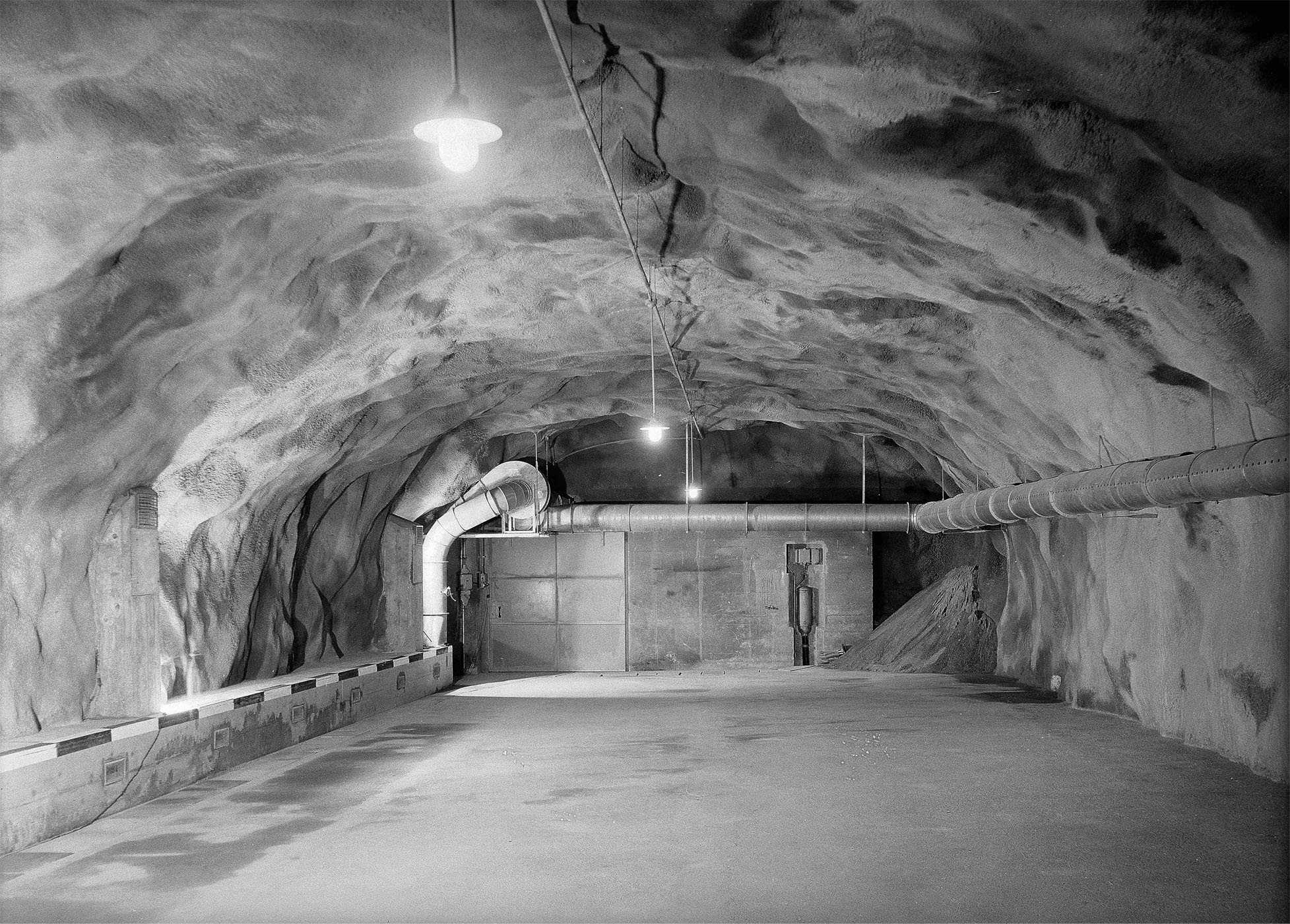 odzemna kavernа u Amstegu, čiji je dio Švicarska narodna banka koristila između 1941. i 1945. godine. Foto: Swiss Federal Archives, E5792#1988/204 / ETH Zürich.