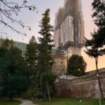 Zagrebačka katedrala tijekom obnove nakon potresa iz 2020. godine. Fotografija: Ana Mičić, proljeće 2026.