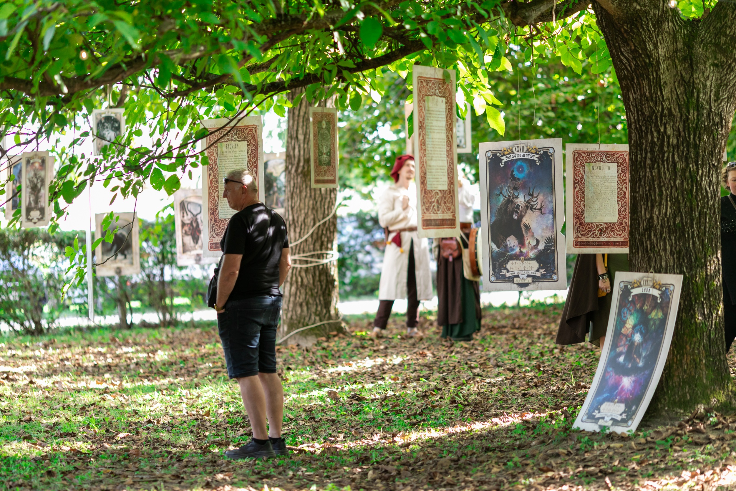Perunfest u Donjoj Lomnici – prizori s festivala narodnih predaja i zaboravljenih priča. Foto: Iva Lulić / Perunfest