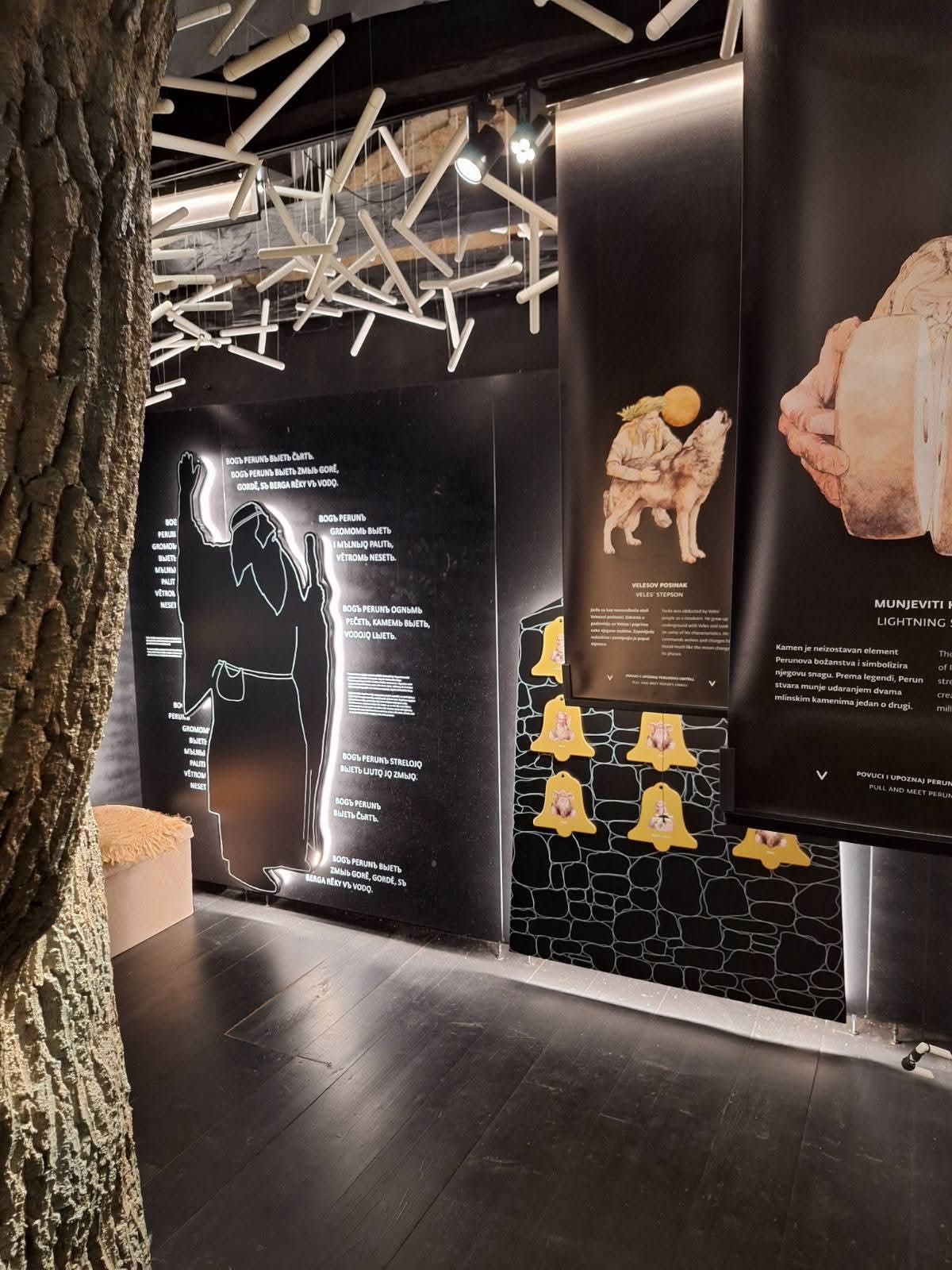 Interpretacijski centar „Kuća stabla svijeta“ uvodi posjetitelje u mitski svijet Peruna, Velesa, Mokoši i drugih likova slavenske predaje. FOTO: Studio 11